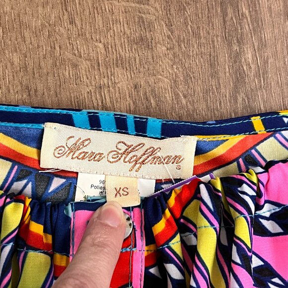 Mara Hoffman Mufasa Bold Print Mod Midi Sun Dress XS - Picture 3 of 13